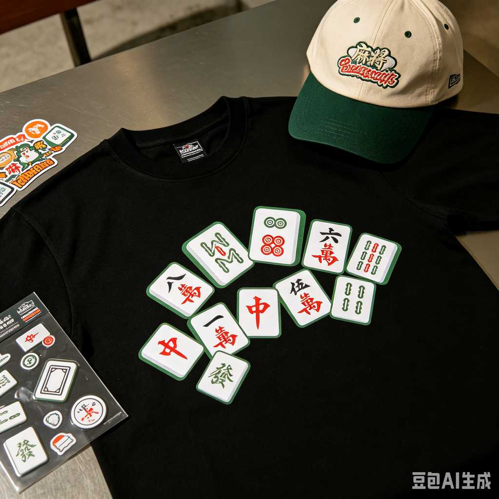 branded mahjong set custom