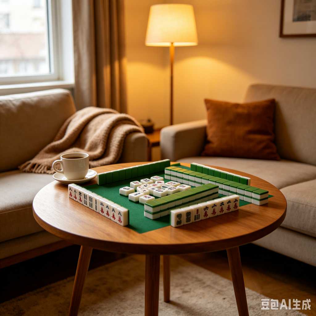 board game night mahjong set